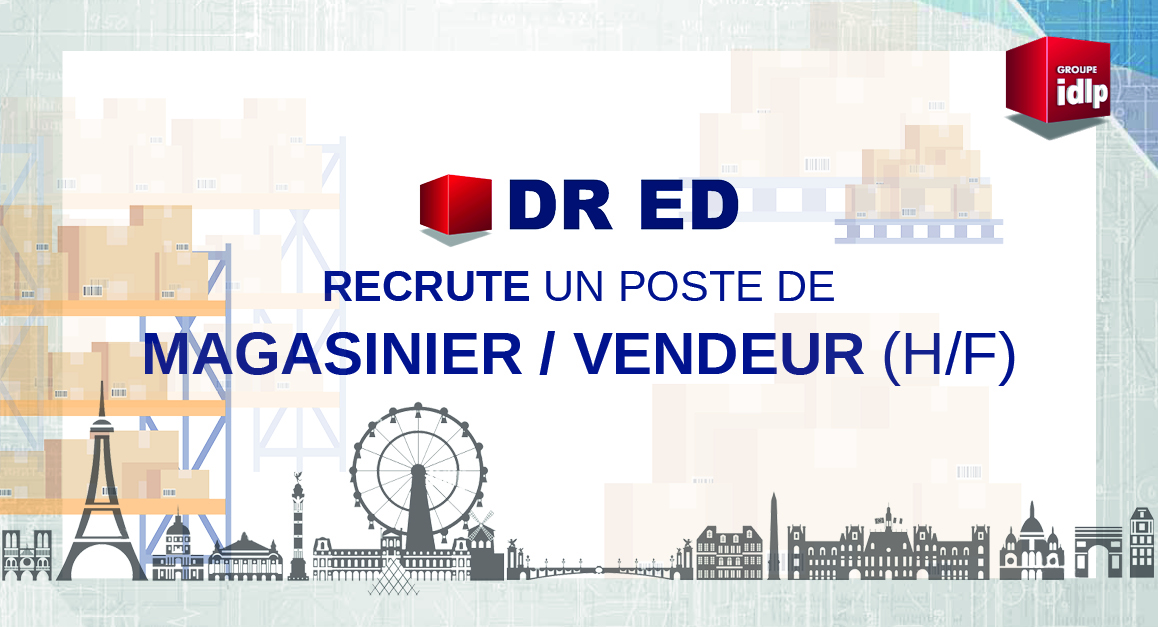 Recrutement poste magasinier / vendeur